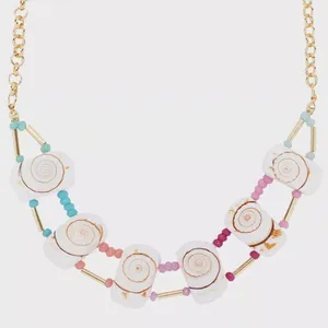 گردنبند زنانه پارفوا مدل Natural-shell