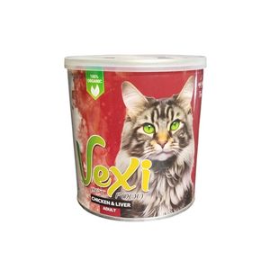 کنسرو غذای گربه وکسی مدل ‌پته مرغ و جگر وزن 800 گرم