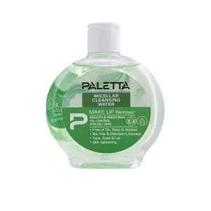 محلول پاک‌کننده آرایش صورت پالتا مدل  Elderberry مناسب برای پوست چرب و مختلط حجم 200 میلی‌لیتر