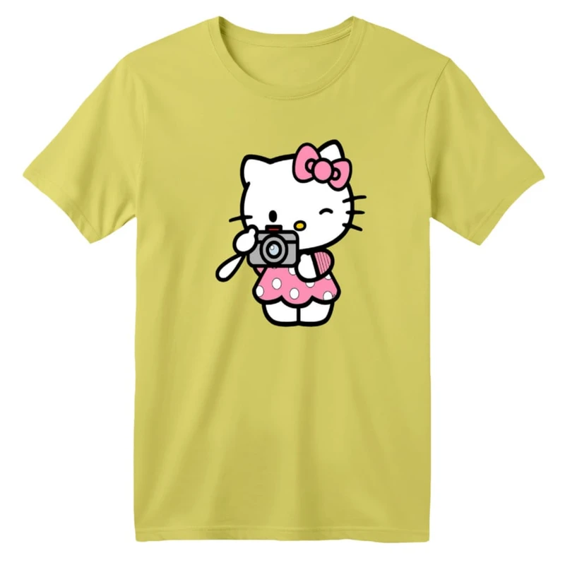 تی شرت آستین کوتاه بچگانه مدل کیتی کد ۷