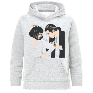 هودی زنانه طرح پالپ فیکشن مدل H405