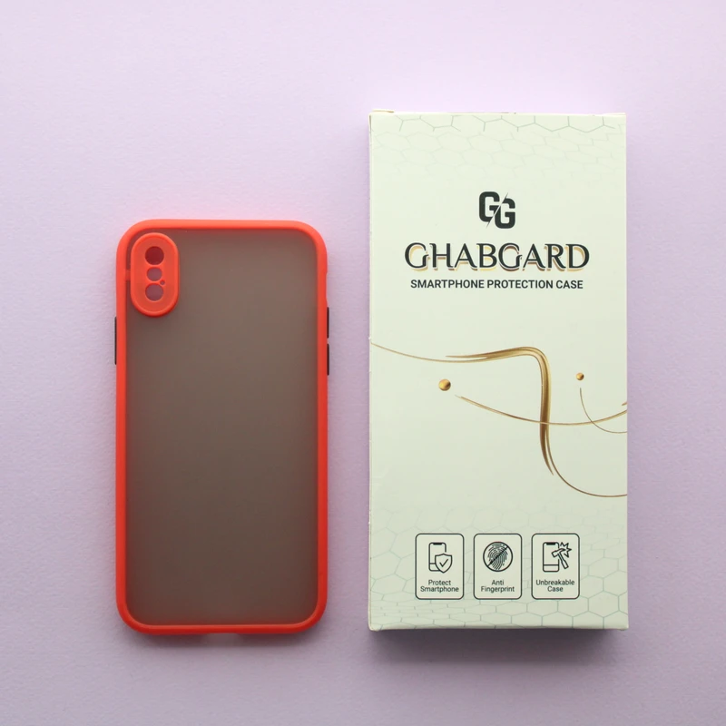 کاور قاب گارد مدل طلقی ساده مناسب برای گوشی موبایل اپل iPhone X / Xs
