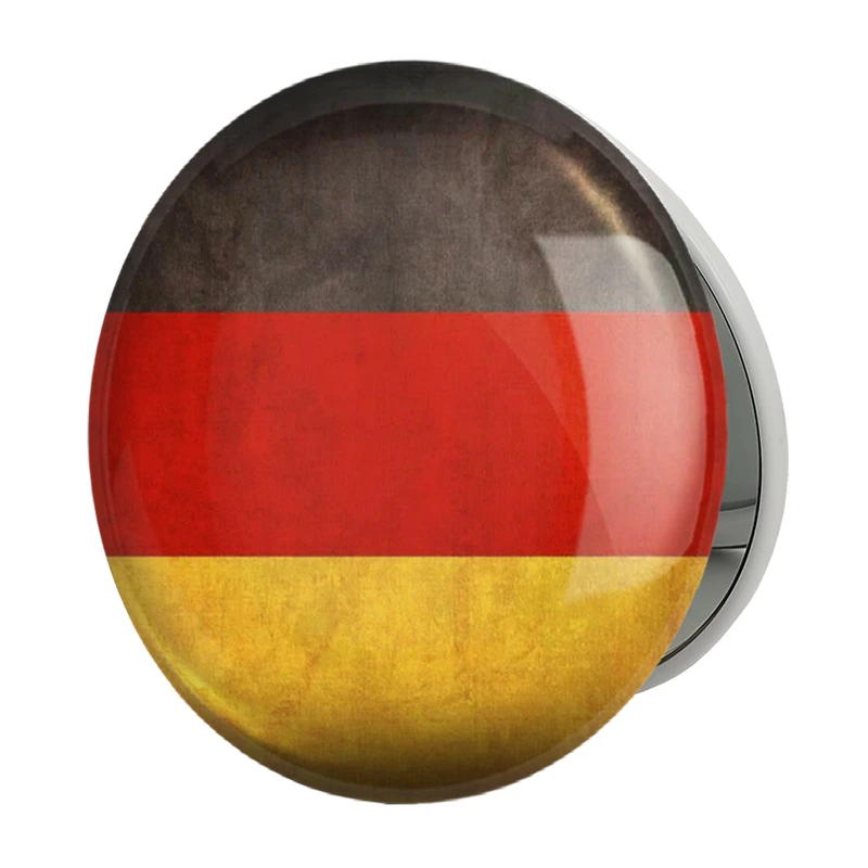 آینه جیبی خندالو طرح تیم ملی آلمان مدل تاشو کد 2045 