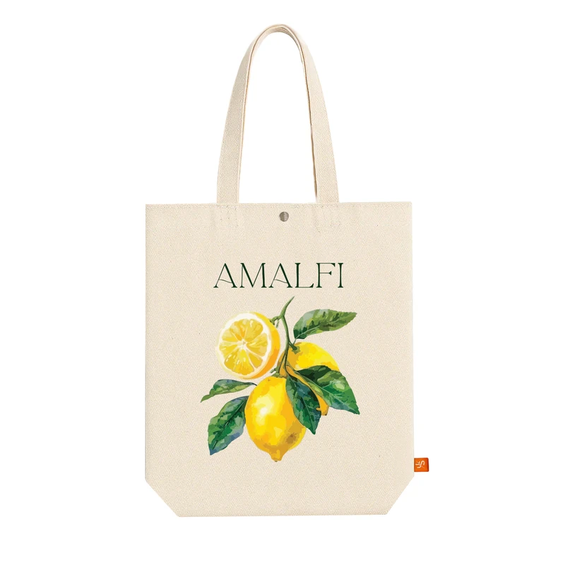 ساک خرید پارچه ای آس استایل من طرح لیمو  کد ART1298