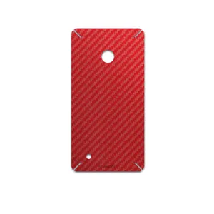 MAHOOT Red-Fiber Cover Sticker for Nokia Lumia 530