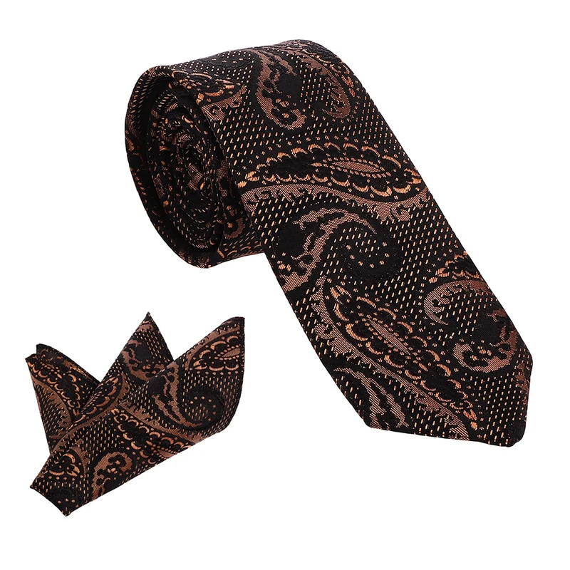 ست کراوات و دستمال جیب مردانه مدل نیوفشن کد 108