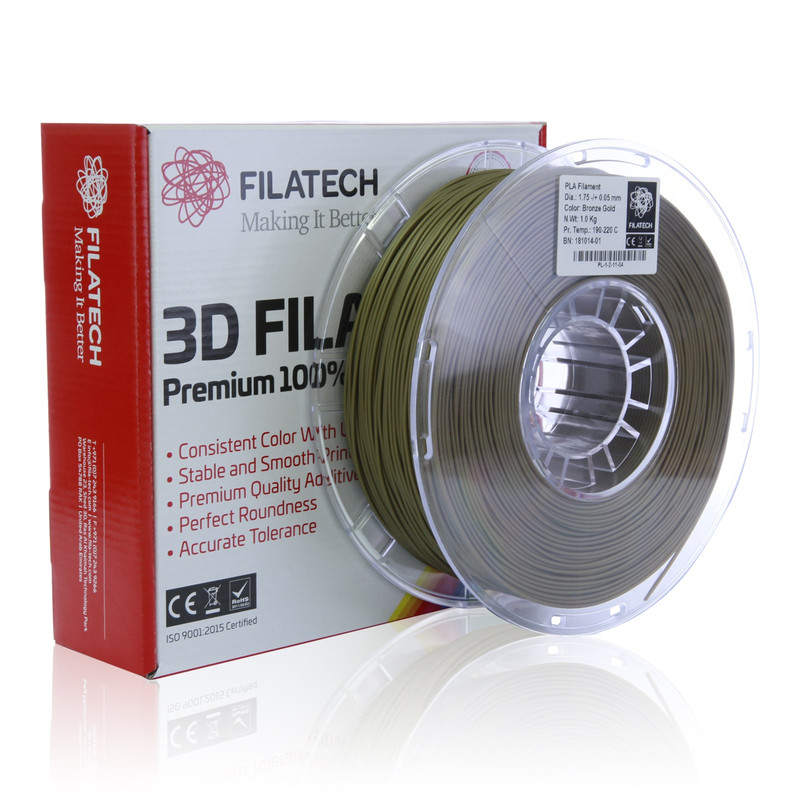 فیلامنت پرینتر سه بعدی PLA فیلاتک مدل PL112111 قطر 1.75 میلی متر وزن 1 کیلوگرم