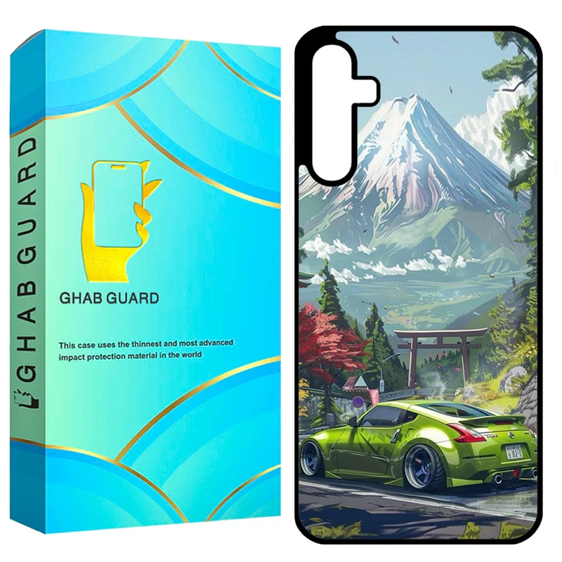 کاور قاب گارد طرح ماشین مدل GCHPA35 مناسب برای گوشی موبایل سامسونگ Galaxy A35 5G