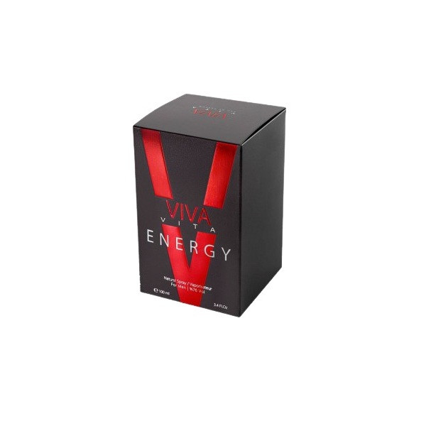 ادو پرفیوم مردانه ویوا ویتا مدل ENERGY حجم 100 میلی لیتر