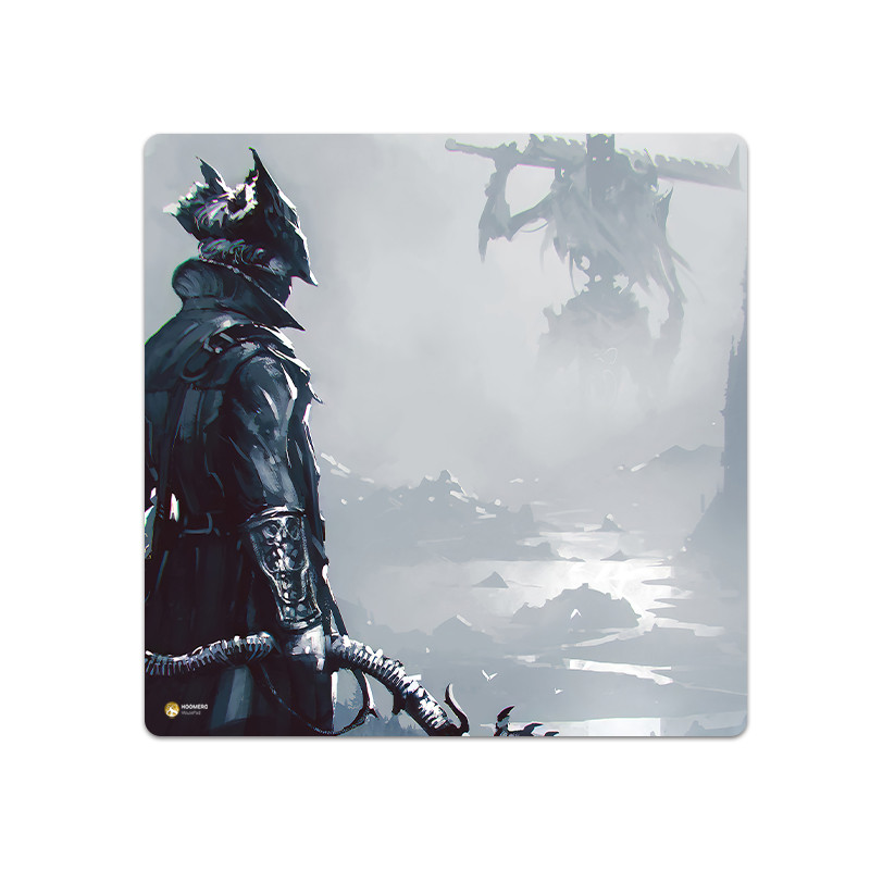 ماوس پد هومرو مدل NX044 طرح بازی Bloodborne سایز 40x40 سانتی متر
