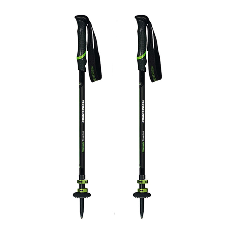 عصای کوهنوردی کامپردل مدل Komperdell Hikemaster Powerlock بسته ۲ عددی