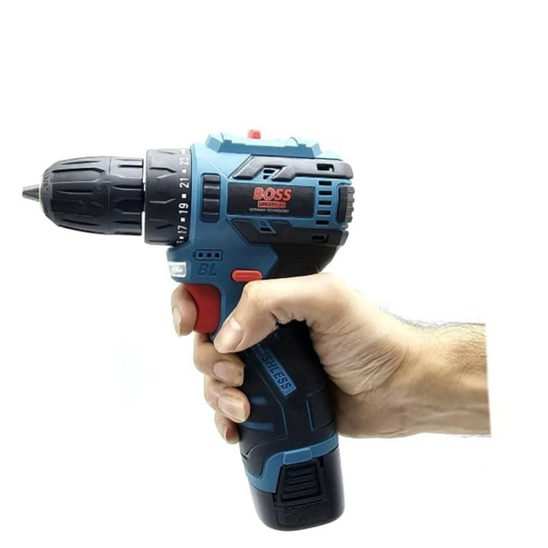 دریل شارژی باس مدل brushless