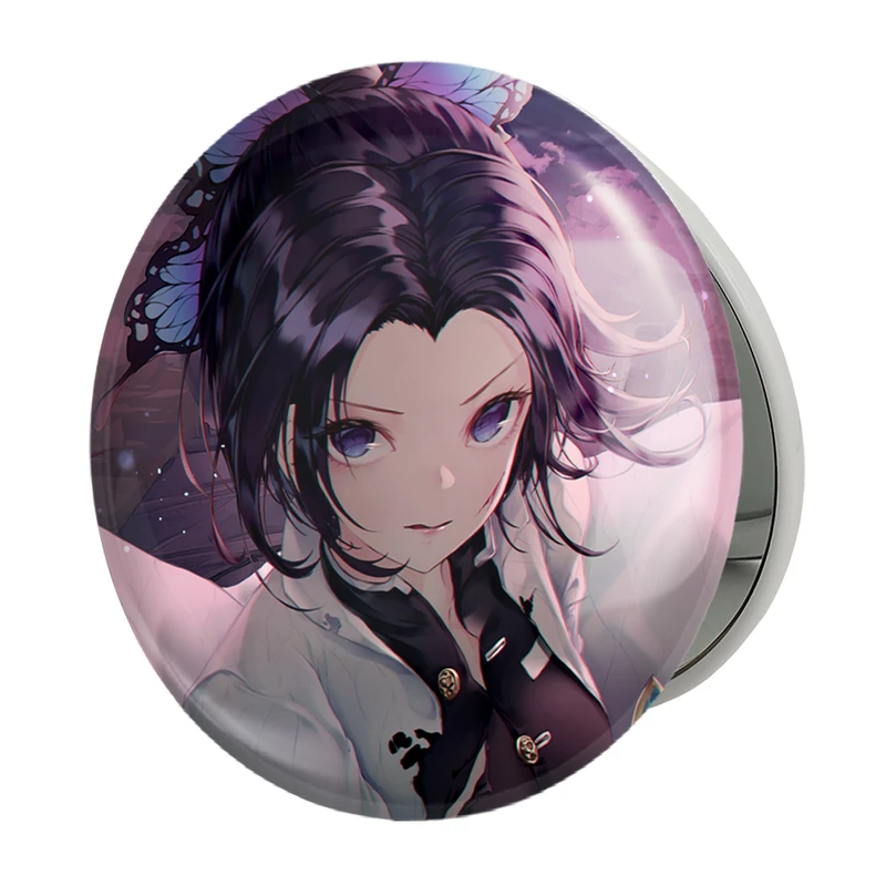 آینه جیبی خندالو طرح شینوبو کوچو انیمه شیطان کش مدل تاشو کد 13267 