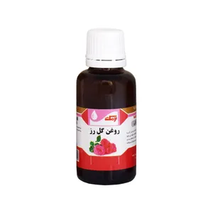 روغن مو و بدن نرمک طلایی مدل گل رز حجم 30 میلی لیتر
