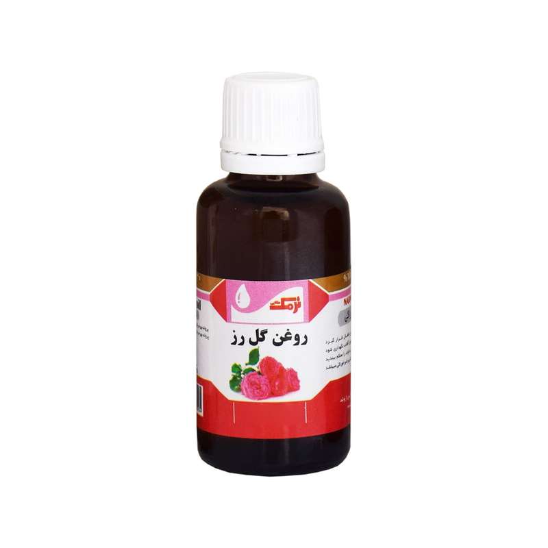روغن مو و بدن نرمک طلایی مدل گل رز حجم 30 میلی لیتر