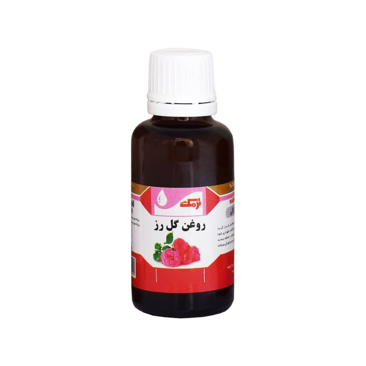 روغن مو و بدن نرمک طلایی مدل گل رز حجم 30 میلی لیتر