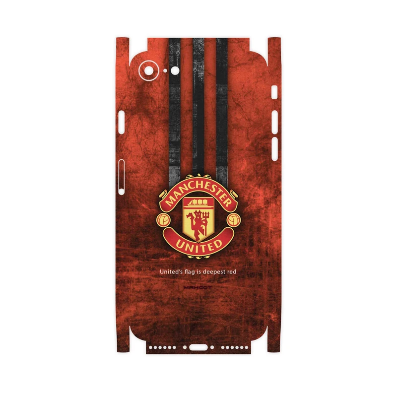 برچسب پوششی ماهوت مدل Manchester-United-FullSkin مناسب برای گوشی موبایل اپل iPhone SE 2022