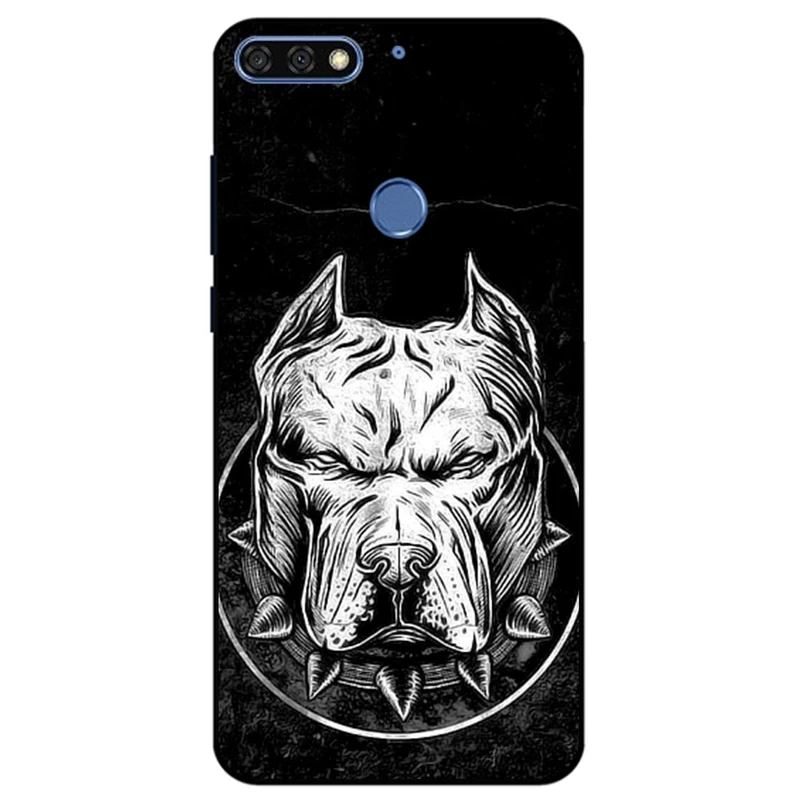 کاور مگافون طرح سگ مدل 1885 مناسب برای  گوشی موبایل هوآوی Y6 Prime 2018 