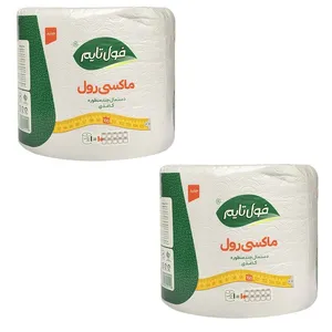 دستمال حوله ای دو لایه فول تایم مدل چند منظوره ماکسی بسته 2 عددی
