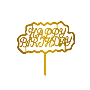 تاپر کیک تولد مدل happy birthday کد H17