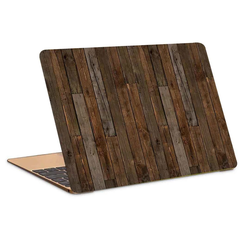 استیکر لپ تاپ طرح wood 10کد c-1004مناسب برای لپ تاپ 15.6 اینچ