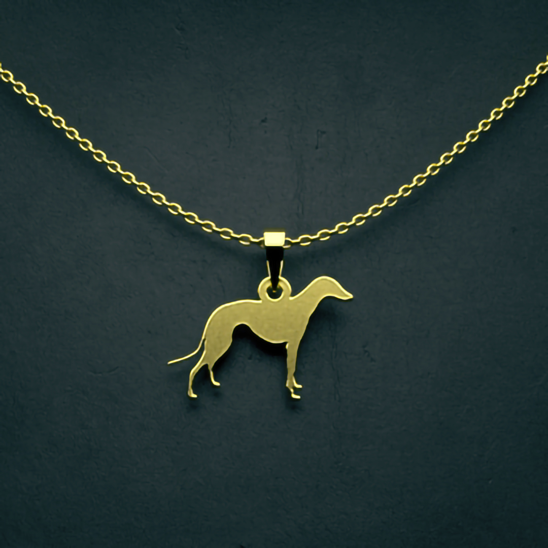گردنبند طلا 18 عیار زنانه مدوپد مدل سگ کد J3-1-1126