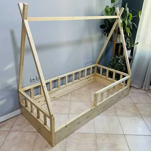 تختخواب کودک روستیک دکور مدل jY600