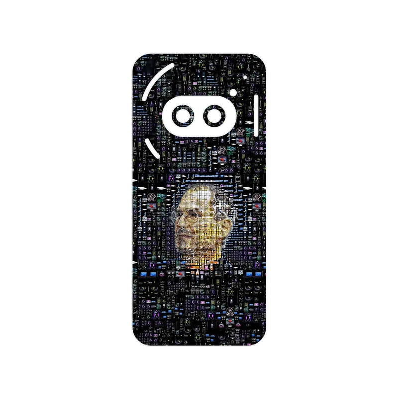 برچسب پوششی ماهوت مدل Collage of Steve Jobs 2 مناسب برای گوشی موبایل ناتینگ Phone 2a