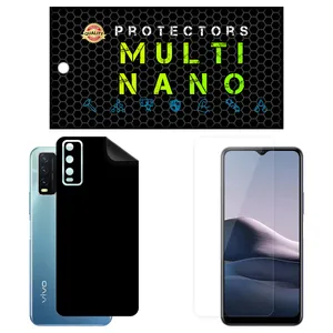Multi Nano X-SFM Screen Protector For Vivo Y20G with back skin