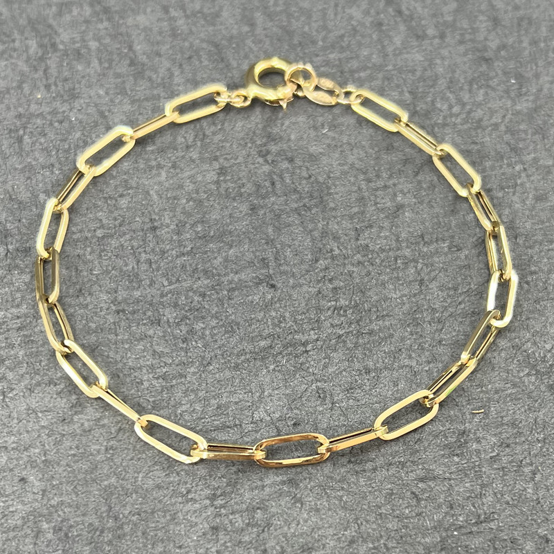 دستبند طلا 18 عیار مردانه دوست خوب مدل dk049