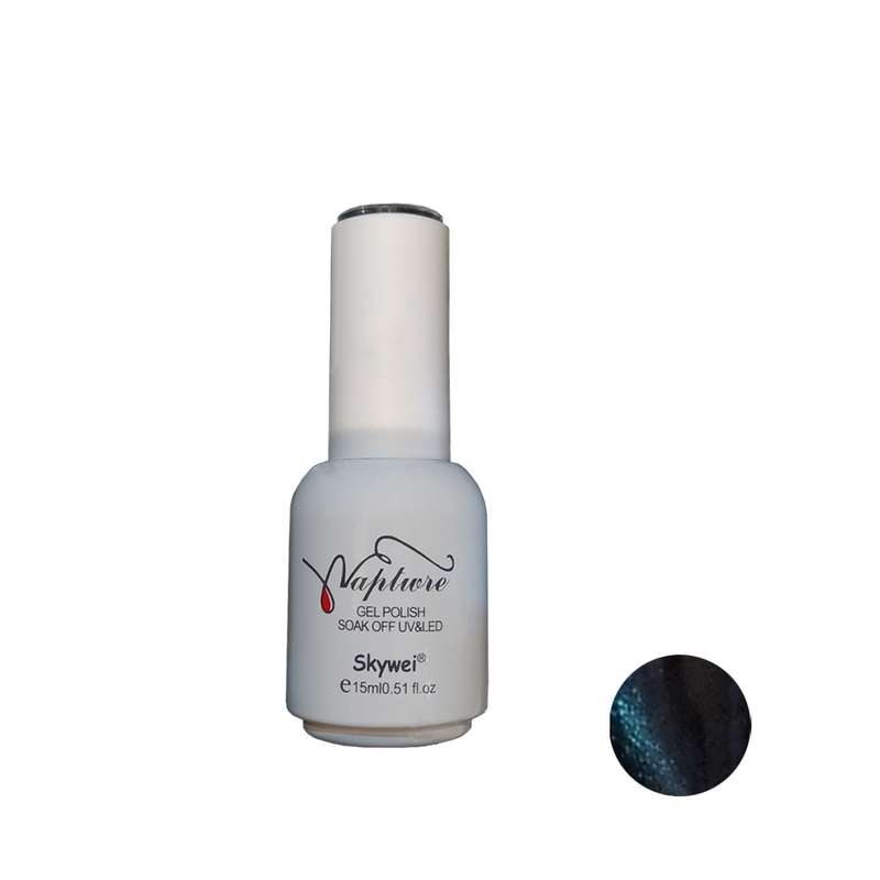 لاک ژل ناخن اسکای وی مدل چشم گربه ای شماره 08