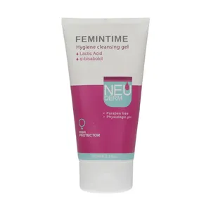 ژل بهداشتی بانوان نئودرم مدل Femintime حجم 150 میلی لیتر مجموعه 2عددی
