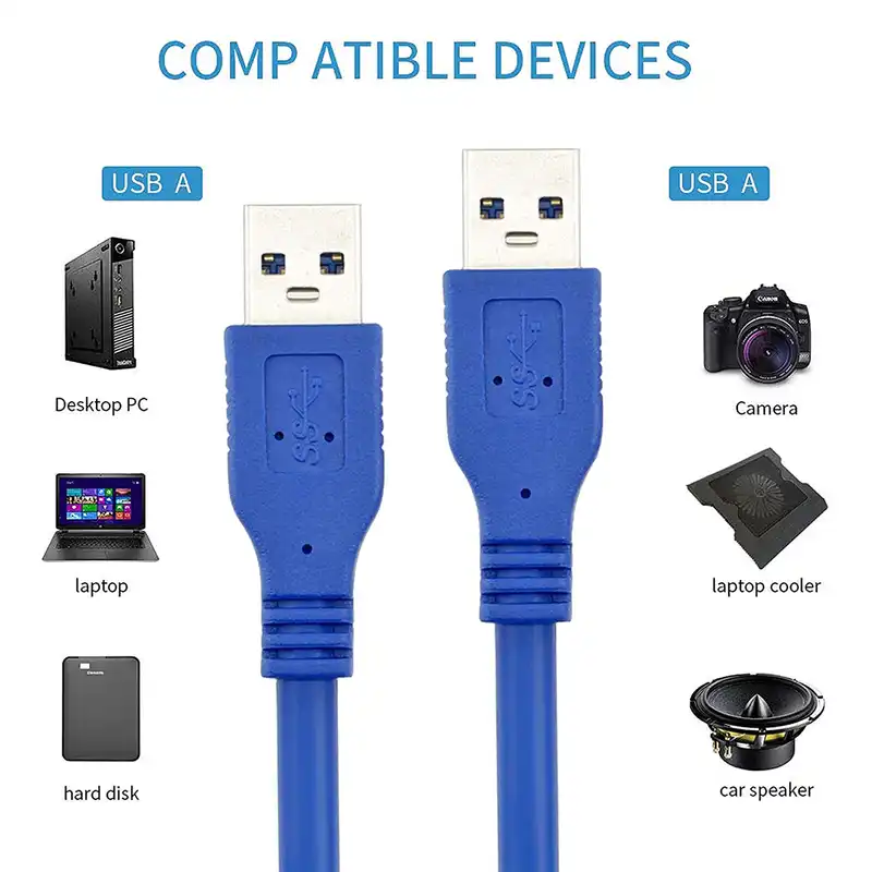 کابل لینک USB3.0 مکا مدل MULC طول 0.5 متر