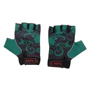 دستکش دوچرخه سواری پوپا مدل گل