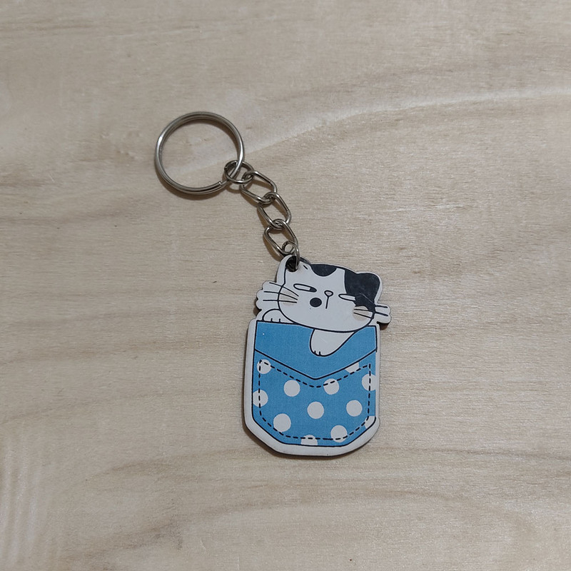 جاکلیدی مدل گربه های کیوت مجموعه 5 عددی