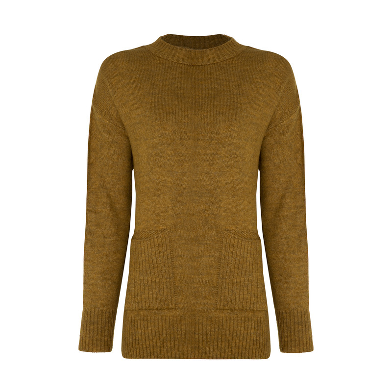 پلیور زنانه وینکلر مدل W0614039KN-MUSTARD