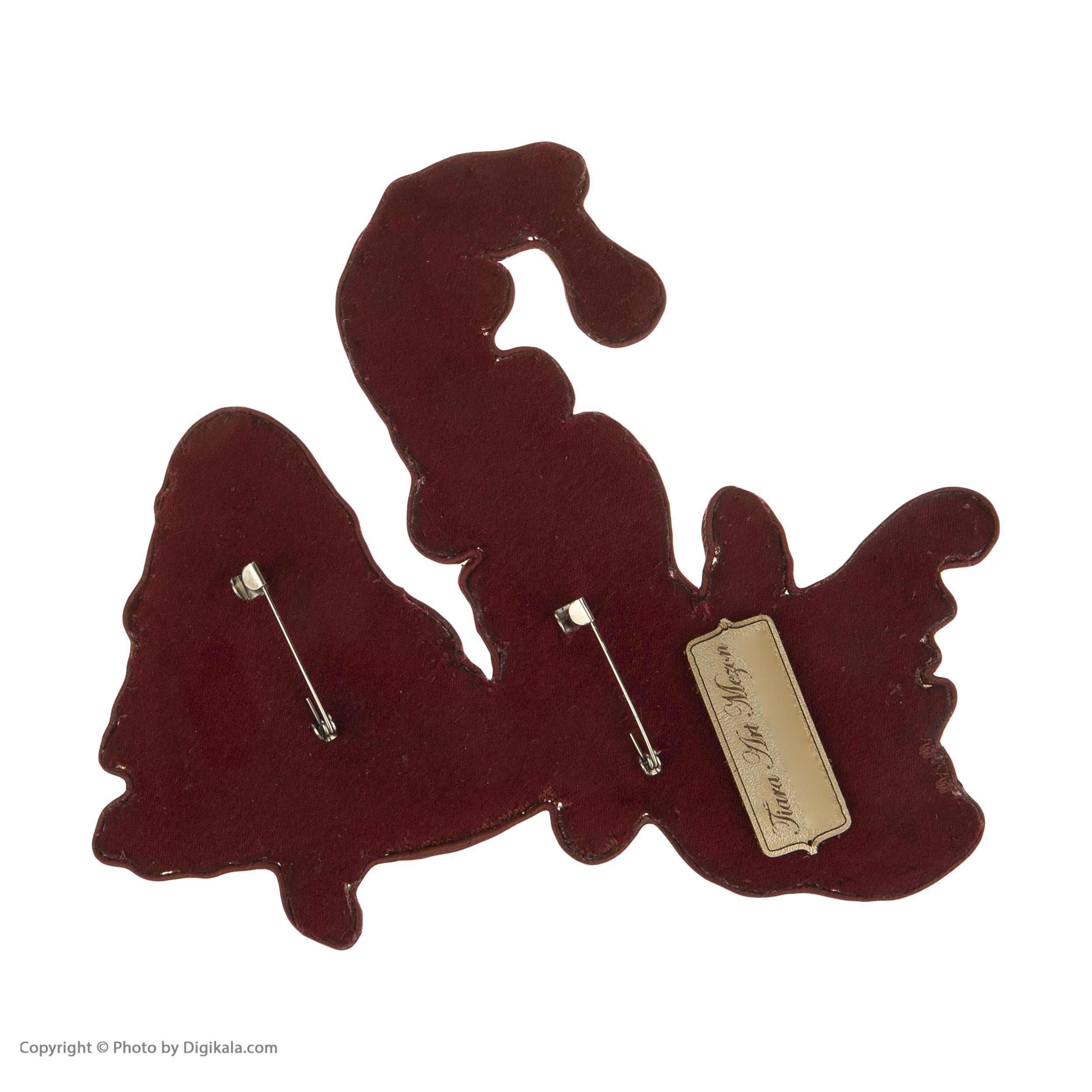 سنجاق سینه زنانه مزون هنری تیارا مدل ماهی