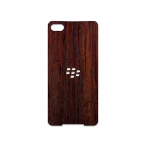 MAHOOT Red-Wood Cover Sticker for BlackBerry Z30