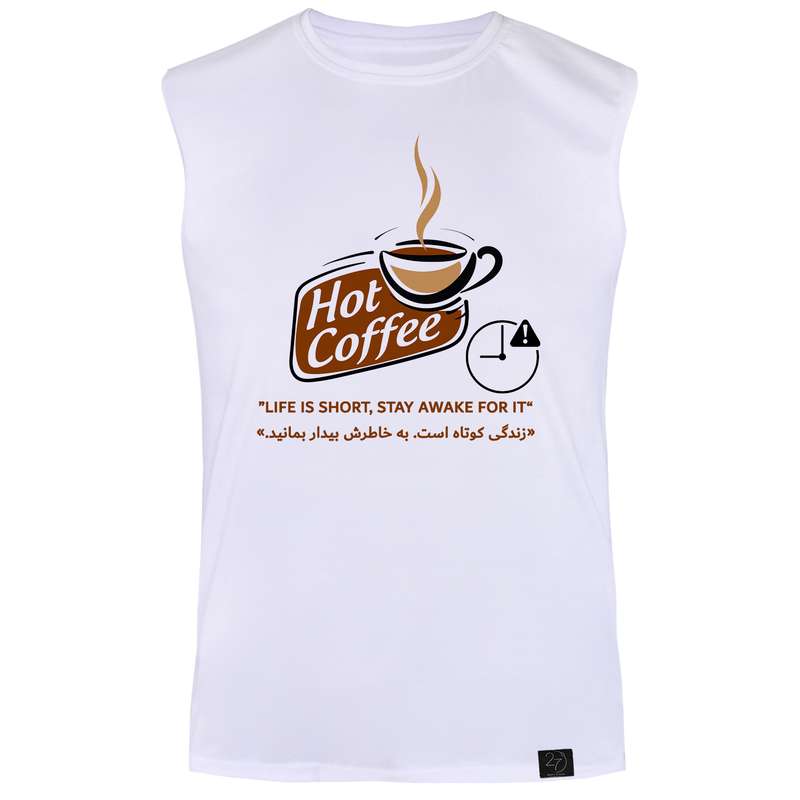 تاپ مردانه 27 مدل Life is Short کد MH04
