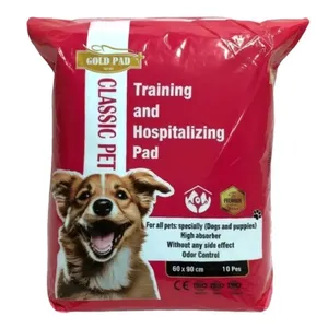 زیرانداز بهداشتی سگ و گربه گلدپد مدل کلاسیک بسته 10 عددی