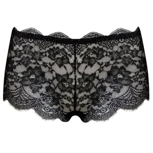 شورت زنانه ماریلین مدل گیپوری کد 5273-7220 رنگ مشکی