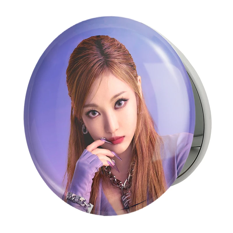 آینه جیبی خندالو طرح نینگ نینگ گروه آسپا Aespa مدل تاشو کد 12466 