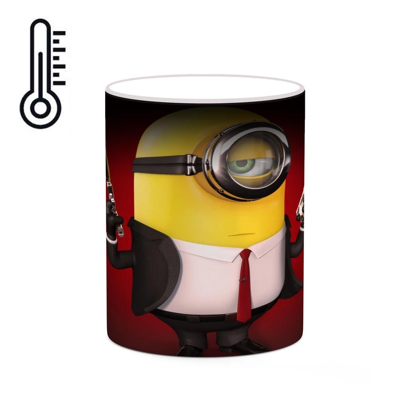 ماگ حرارتی کاکتی طرح minion مینیون مدل mgh42941
