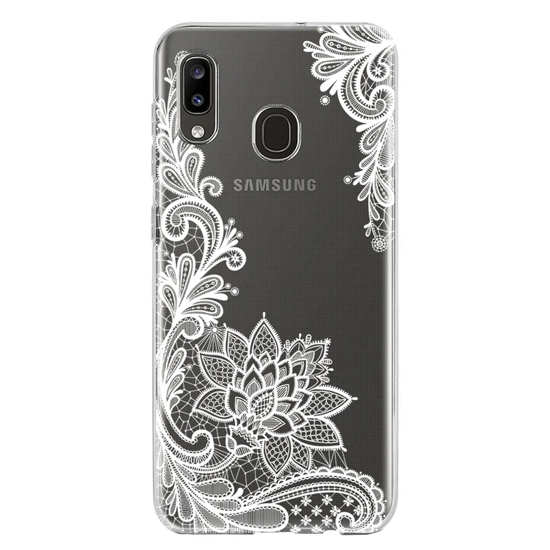 کاور مگافون کد C18-W مناسب برای گوشی موبایل سامسونگ Galaxy A30