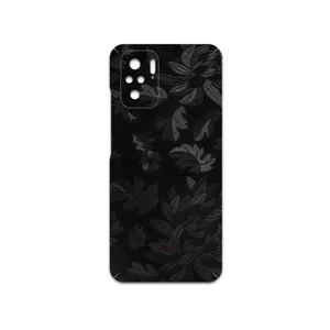 MAHOOT Black-Wildflower Cover Sticker for Xiaomi Poco M5s