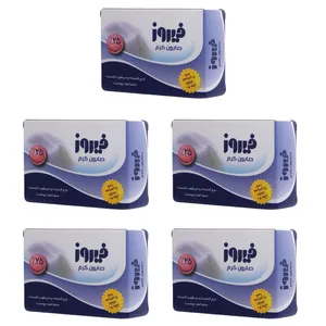 صابون بچه فیروز مدل A10 وزن 120 گرم بسته 5 عددی