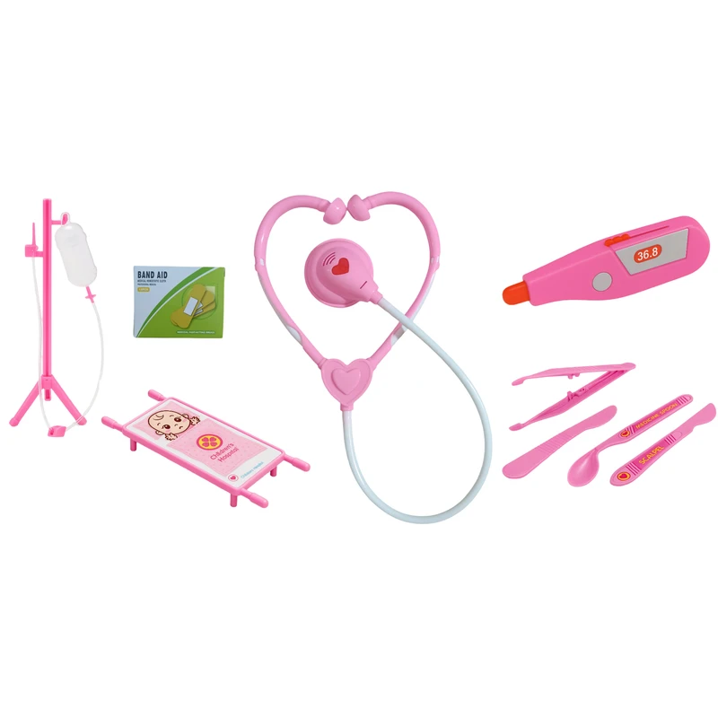 ست 9 تکه اسباب بازی تجهیزات پزشکی مدل Children’s Hospital