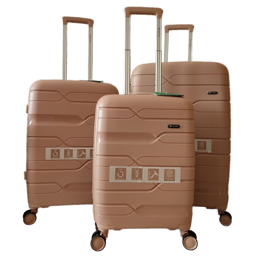 مجموعه سه عددی چمدان پارتنر مدل تراولی -  - 1