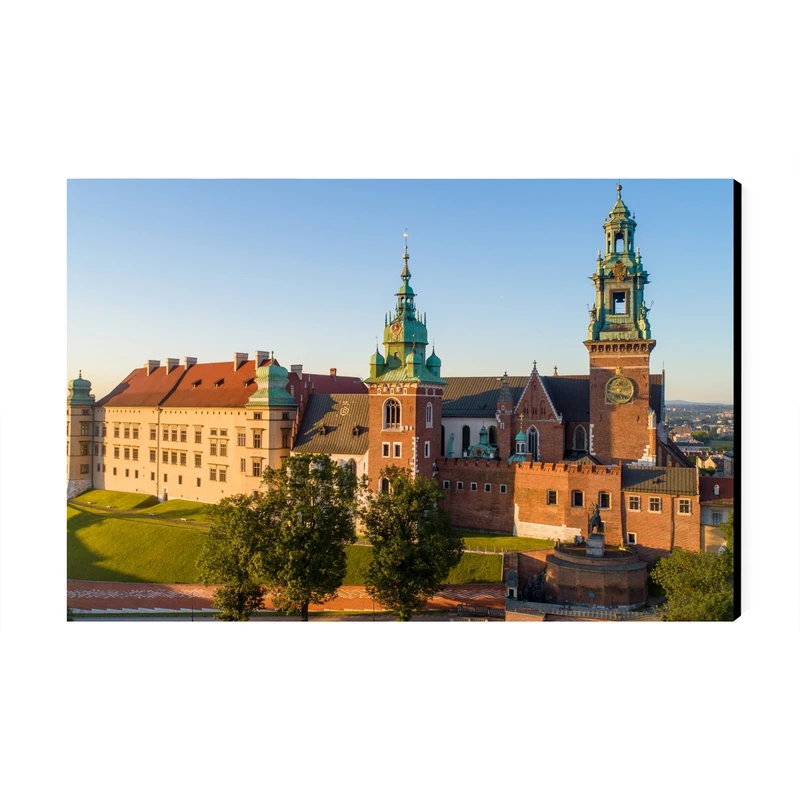 تابلو شاسی عرش طرح گردشگری لهستان مدل قلعه واول کد As5955