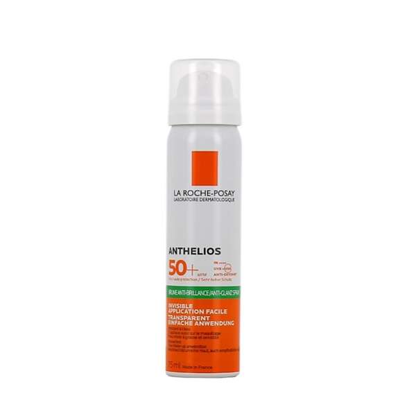 اسپری ضد آفتاب بدون رنگ لاروش پوزای SPF 50 مدل Anthelios Brume Anti Brillance مناسب پوست های چرب و مختلط حجم 75 میلیلیتر اسپری ضد آفتاب بدون رنگ لاروش پوزای SPF 50 مدل Anthelios Brume Anti Brillance مناسب پوست های چرب و مختلط حجم 75 میلیلیتر